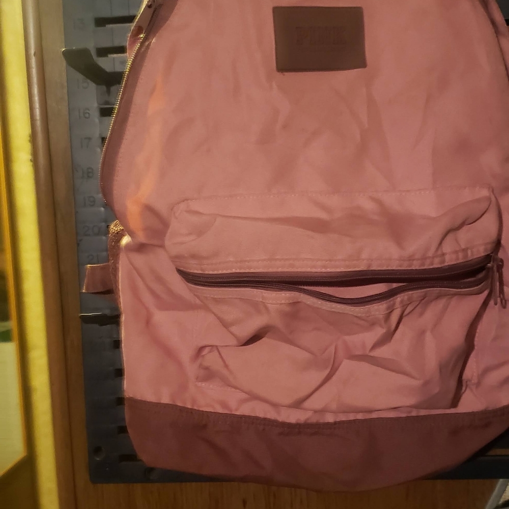 Pink backpack